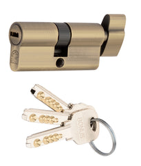 Compact Profile 6 Pin Cylinder